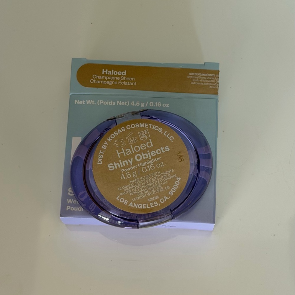 Kosas Haloed Shiny Objects Highlighter — Champagne Gold - Picture 2 of 3